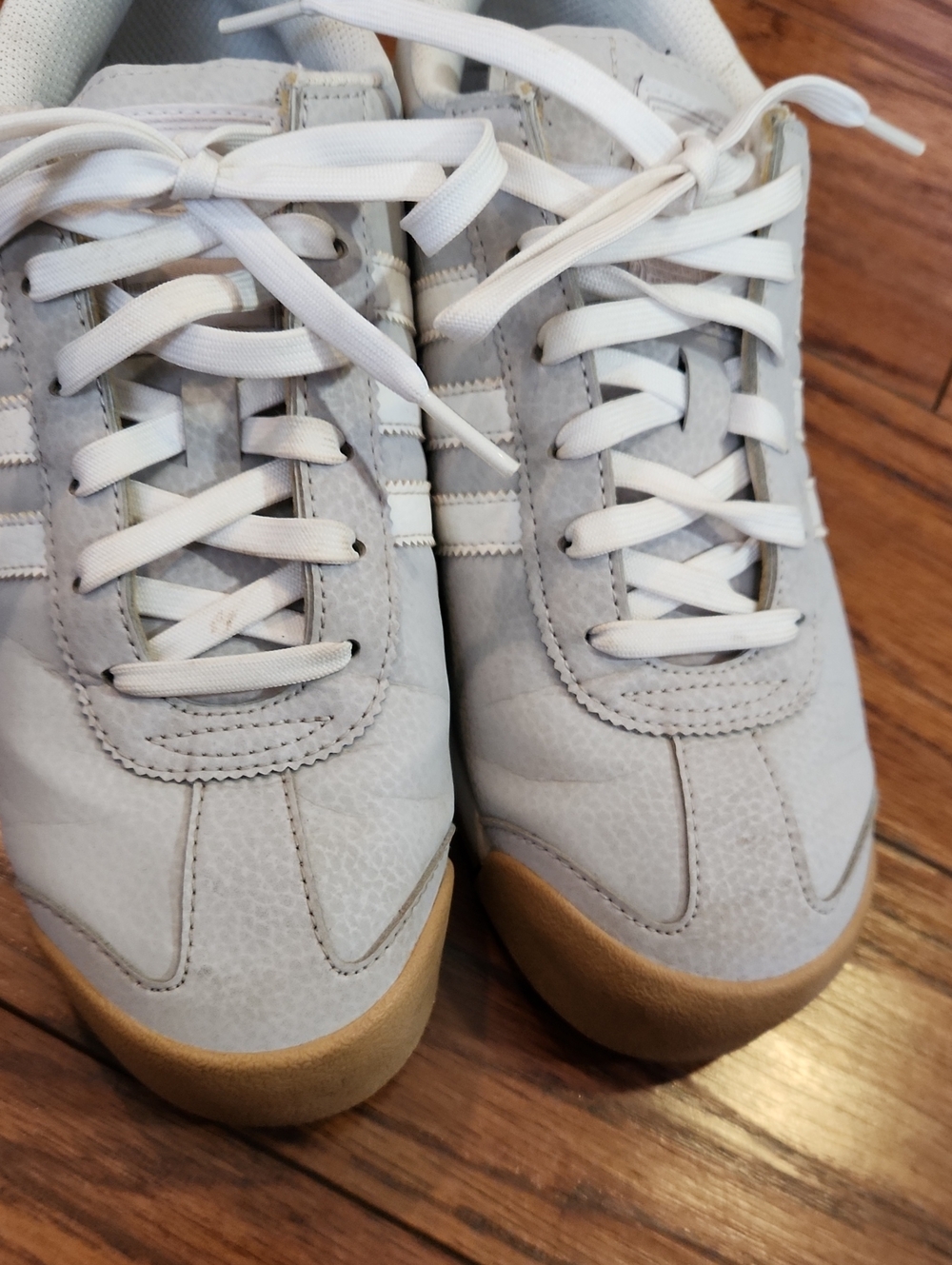 Adidas Light Gray Original Somoa Sneakers - Picture 7 of 7